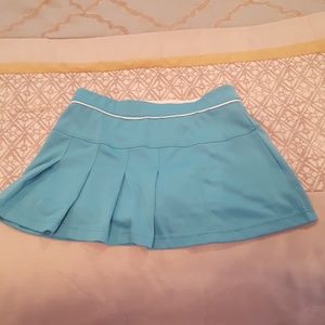 Bolle turquoise tennis skirt